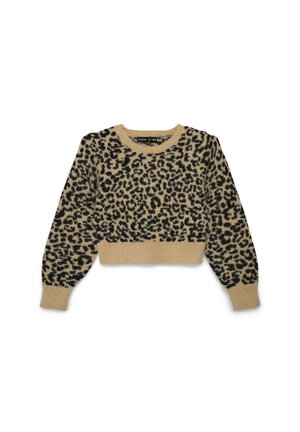 Terranova, MAGLIA ANIMALIER - Maglione - var beige