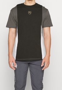 Puma Triko s potiskem - black
