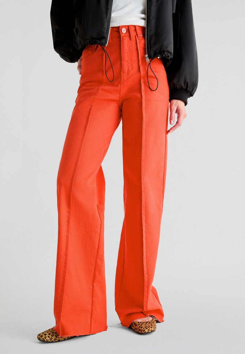 Scalpers FRONT - Straight leg -farkut - orange