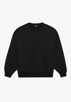 YOURTURN by Zalando OVERSIZE BASIC CREWNECK UNISEX - Sweatshirt - true black