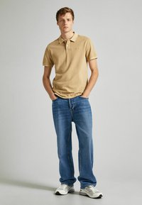 Pepe Jeans NEW OLIVER - Polotričko - khaki beige