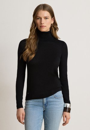 Lauren Ralph Lauren, TURTLENECK SWEATER - Пуловер - black