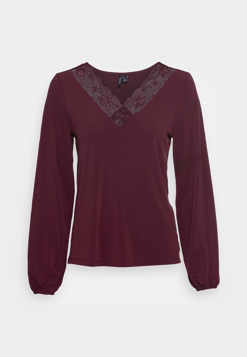 Vero Moda Blouse bordeauxrood