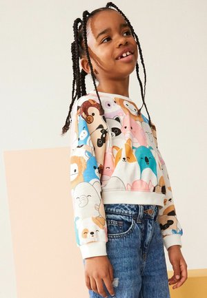 Next LONG SLEEVE - Sweatshirt - squishmallows ecru cream