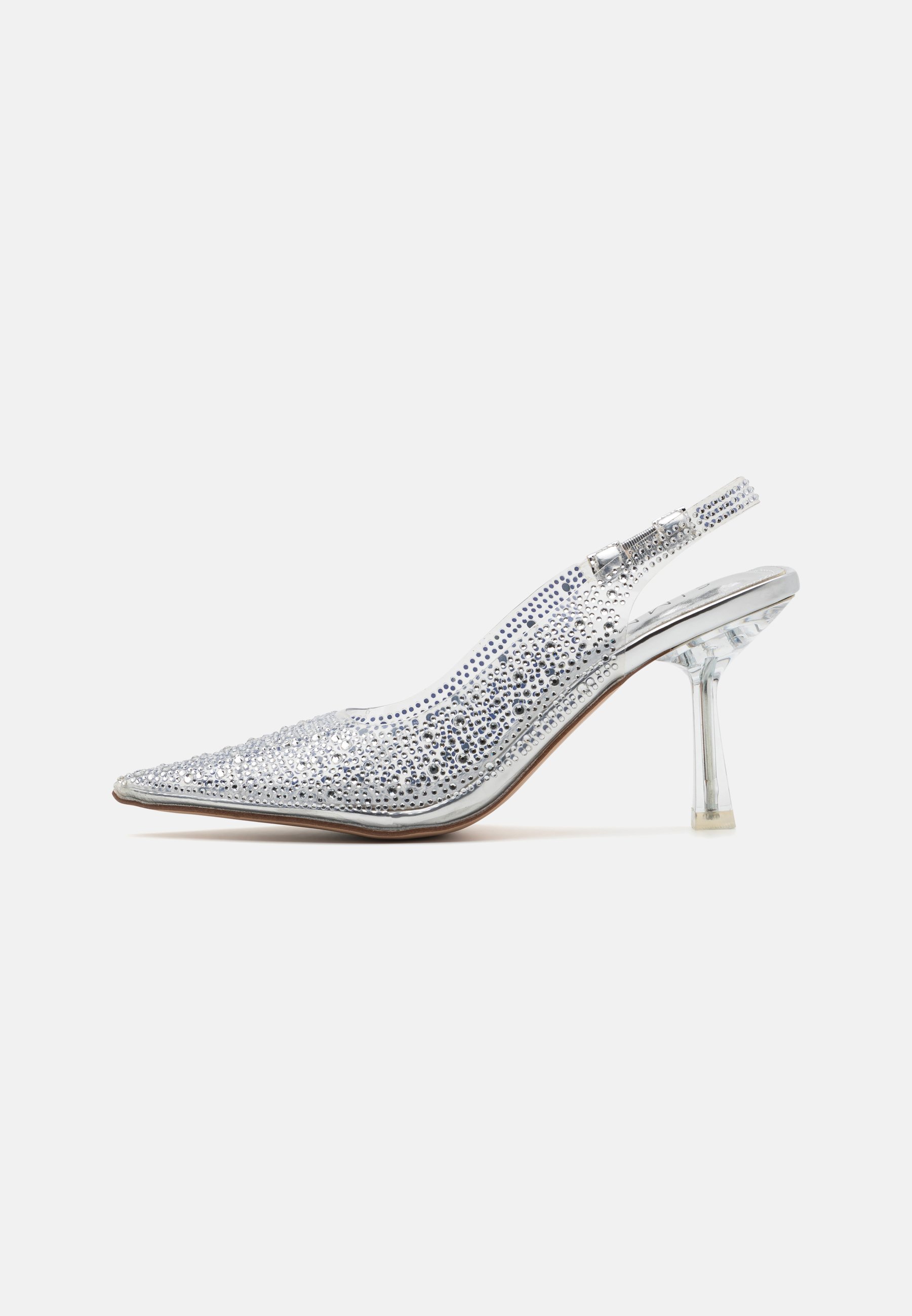 Escarpins femme blanc à talon fin 11cm Blanc BLANC - Chaussures