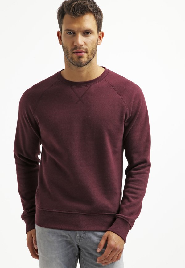 Sweatshirt - bordeaux melange