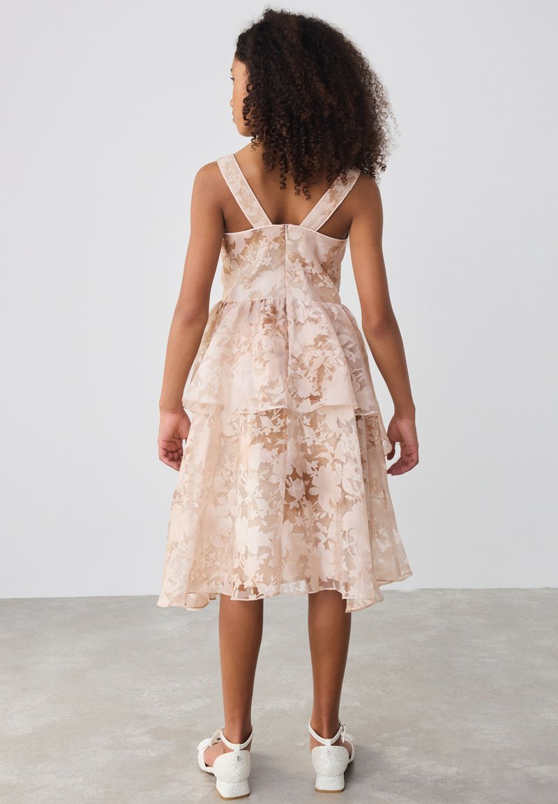 Baker by Ted Baker REGULAR FIT - BURNOUT BOW - Cocktail dress / Party dress  - pink - Zalando