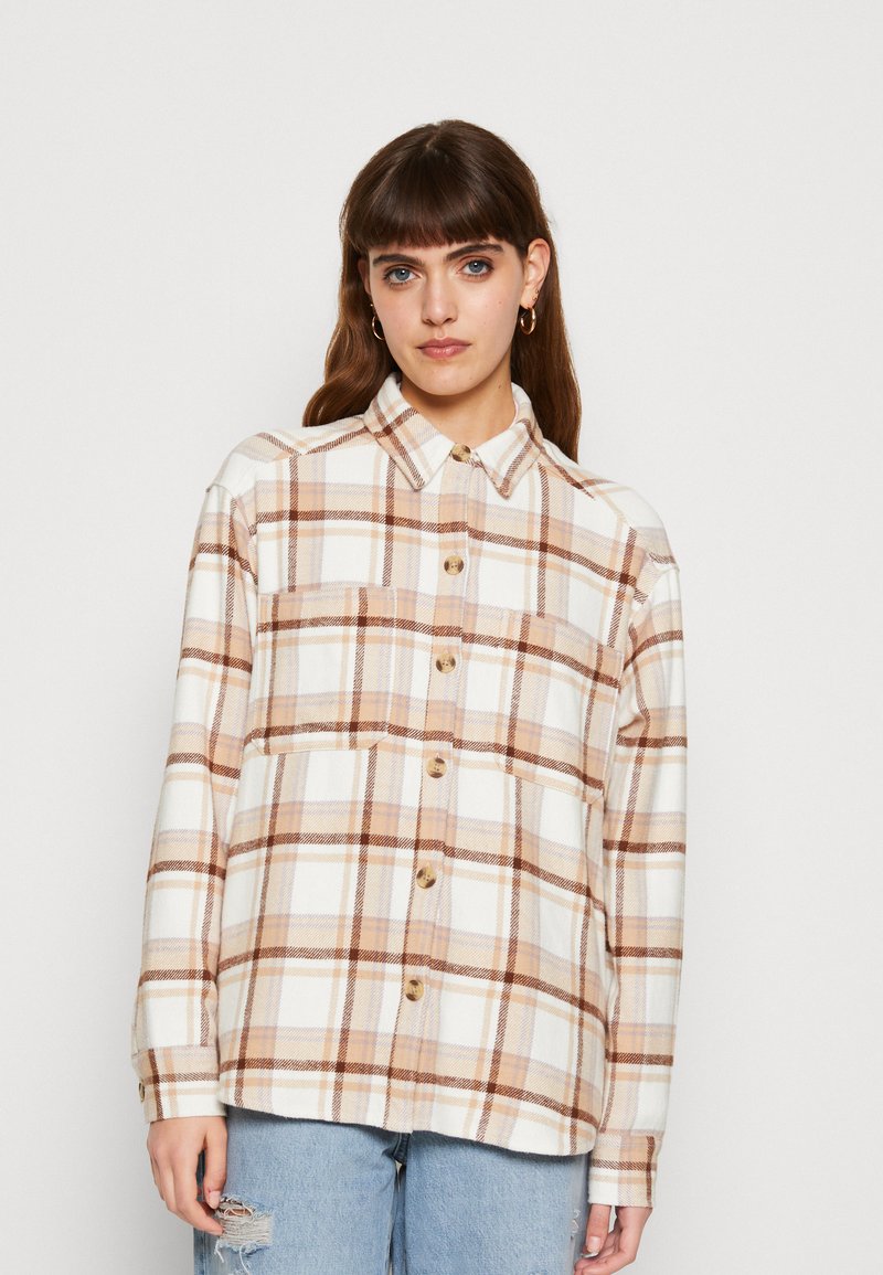 Hollister Co. SPRING SHACKETS Hemdbluse neutral/beige Zalando.at