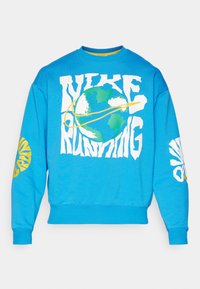 RUN ENERGY CREW - Mikina - light photo blue/university gold