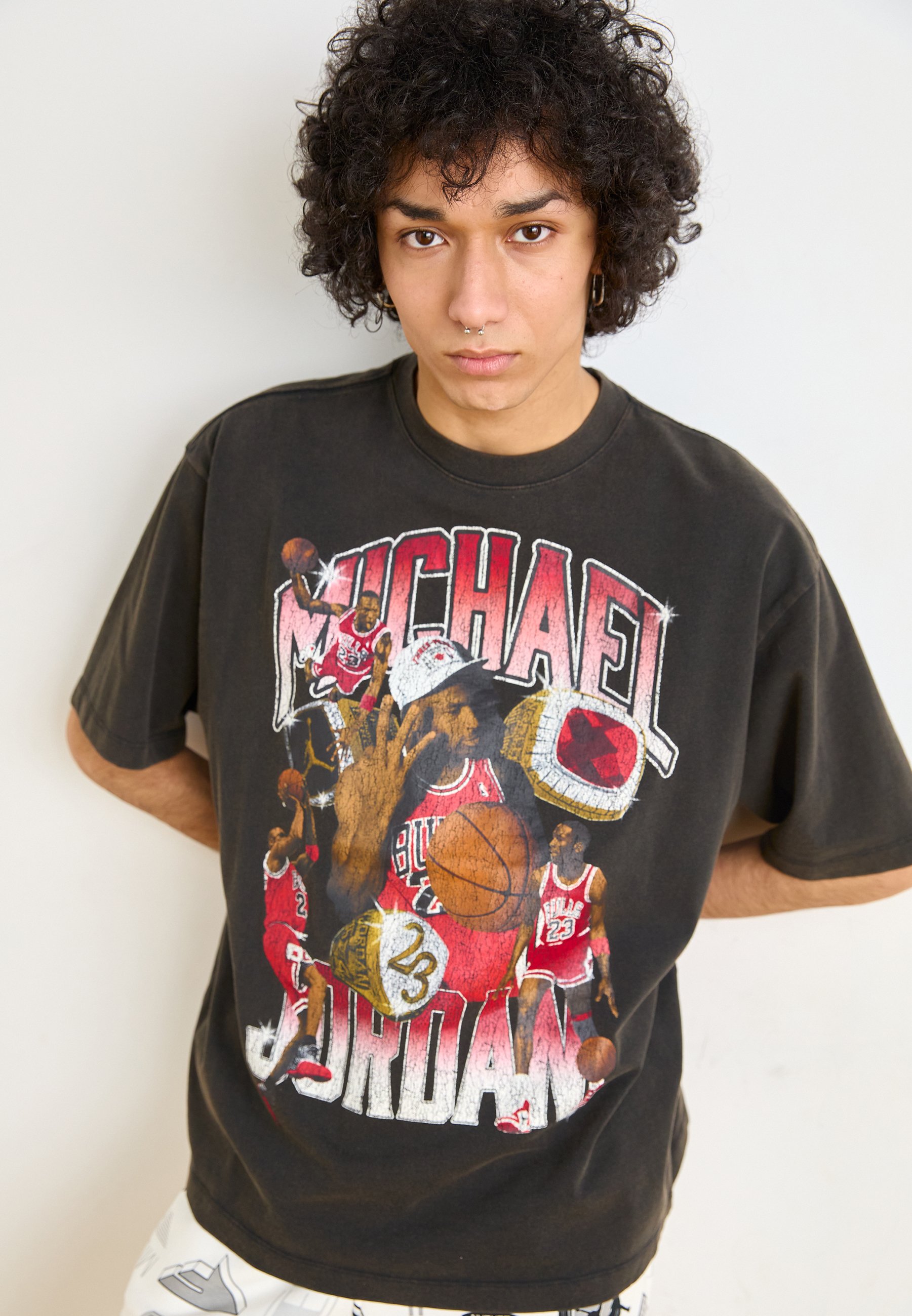 Jordan UNISEX - T-shirt z nadrukiem/czarny - Zalando.pl