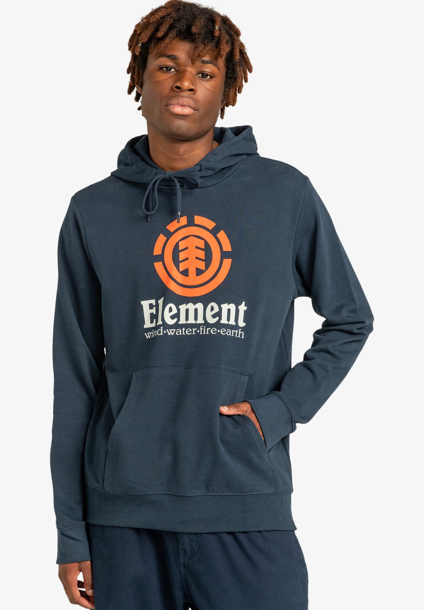Element VERTICAL - Hoodie - eclipse navy/gemêleerd donkerblauw - Zalando.nl
