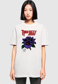 Merchcode BOYFRIEND TEE - Triko s potiskem - white