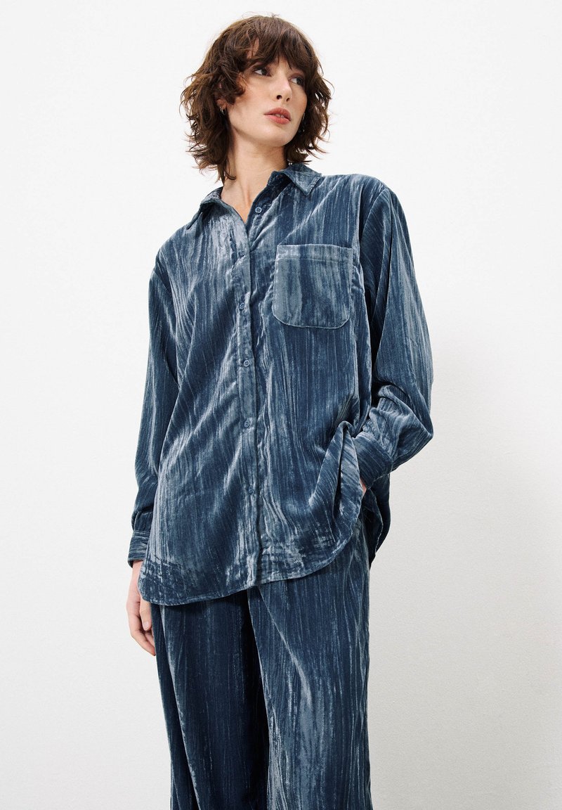 FRNCH Overhemdblouse - bleu jean