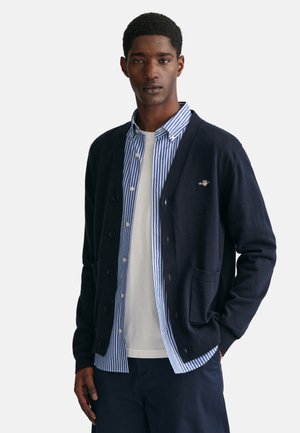 CLASSIC V NECK  - Strickjacke - evening blue