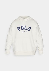 LONG SLEEVE - Mikina s kapucí - antique cream