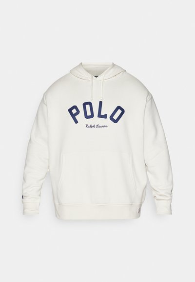 Polo Ralph Lauren Big & Tall LONG SLEEVE - Mikina s kapucí - antique cream