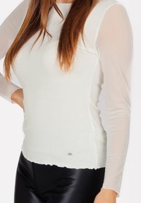 Key Largo LONGSLEEVE WLS LARA NEW ROUND - T-shirt à manches longues - offwhite