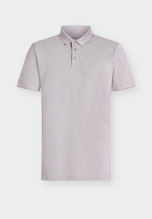 TOM TAILOR DENIM, POLO WITH TIPPING - Poloshirts - lilac grey two tone pique