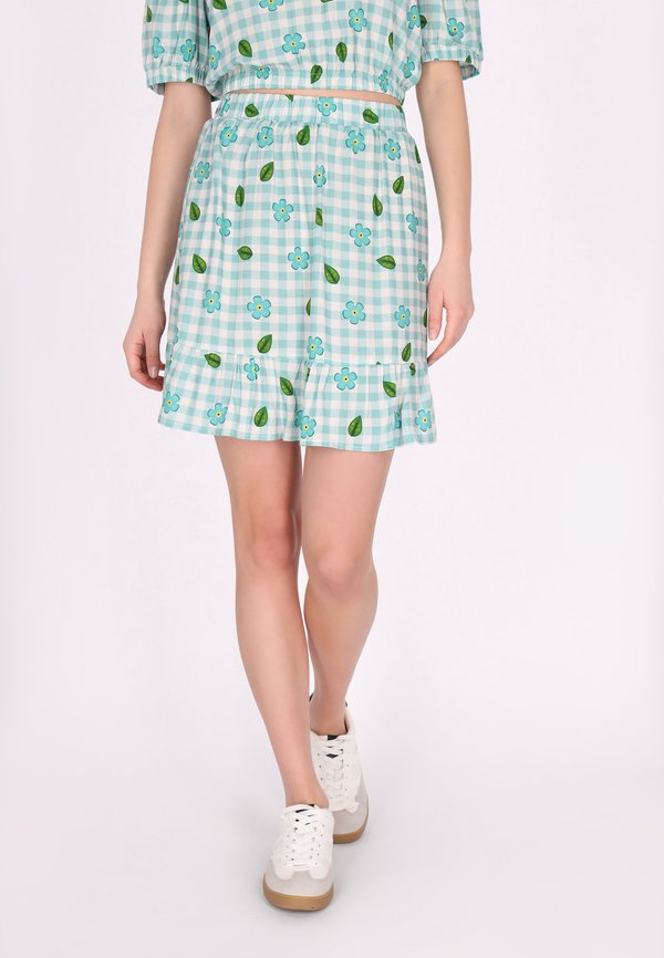 A-Linien-Rock - turquoise multicolor