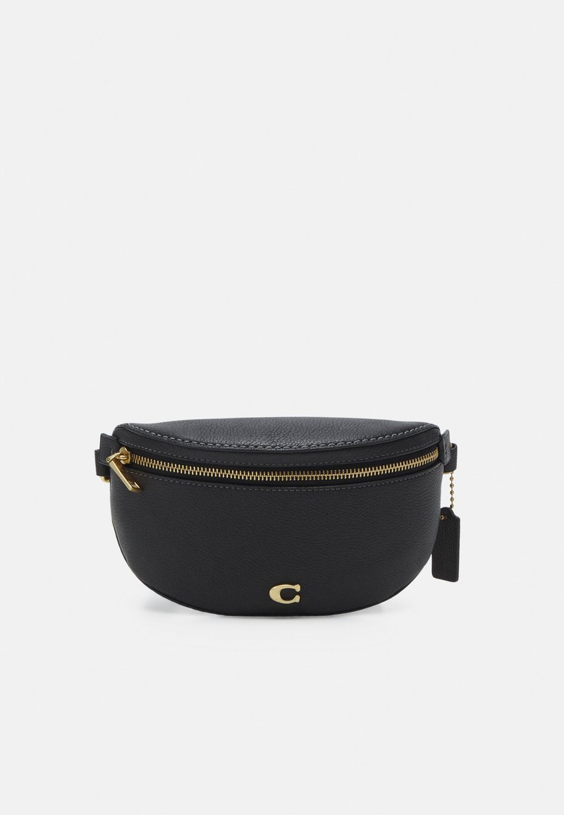 COACH POLISHED PEBBLE BETHANY BELT - Bum bag - black