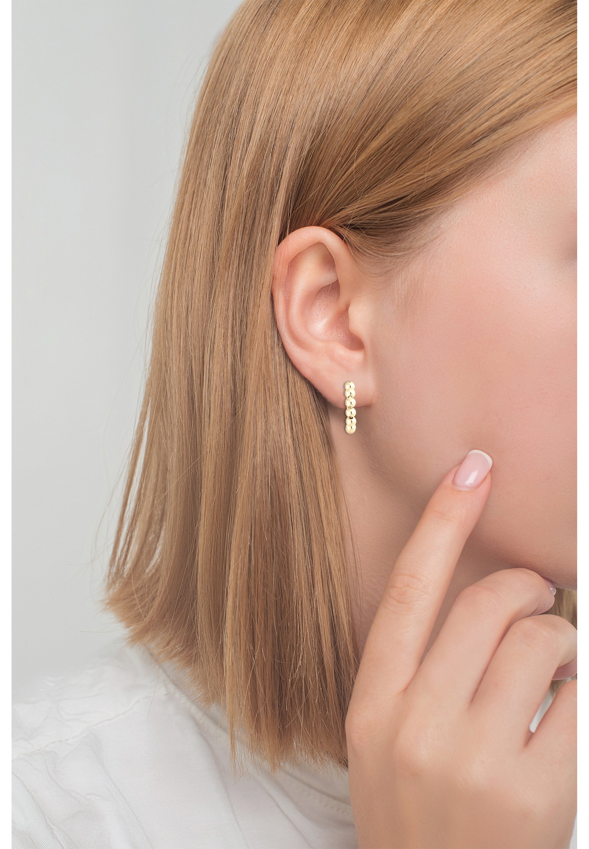 Sofia Milani BALL Ohrringe gold-coloured/goldfarben Zalando