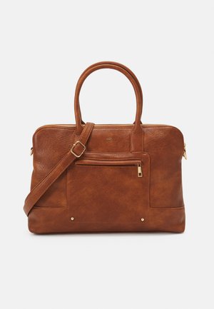 Laptop bag - cognac
