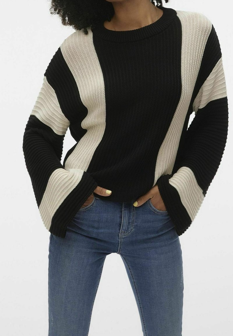Vero Moda Strickpullover - black