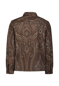 NO EXCESS PATTERNED JACQUARD - Lichte jas - brown
