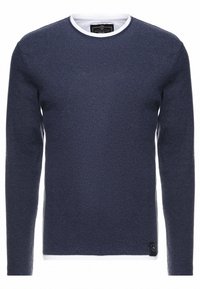SARASOTA ROUND - Trui - dark blue melange