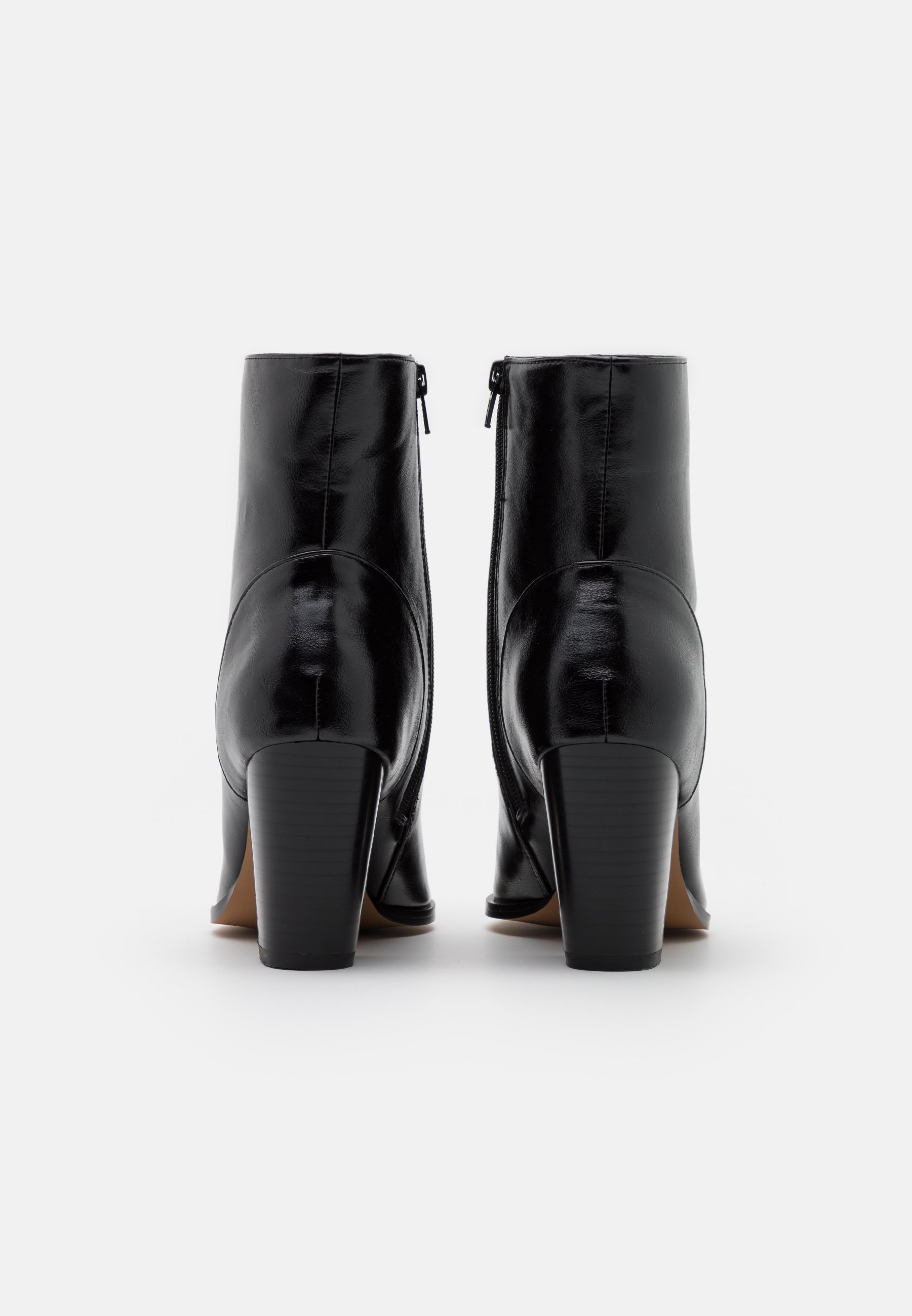 western heeled boots