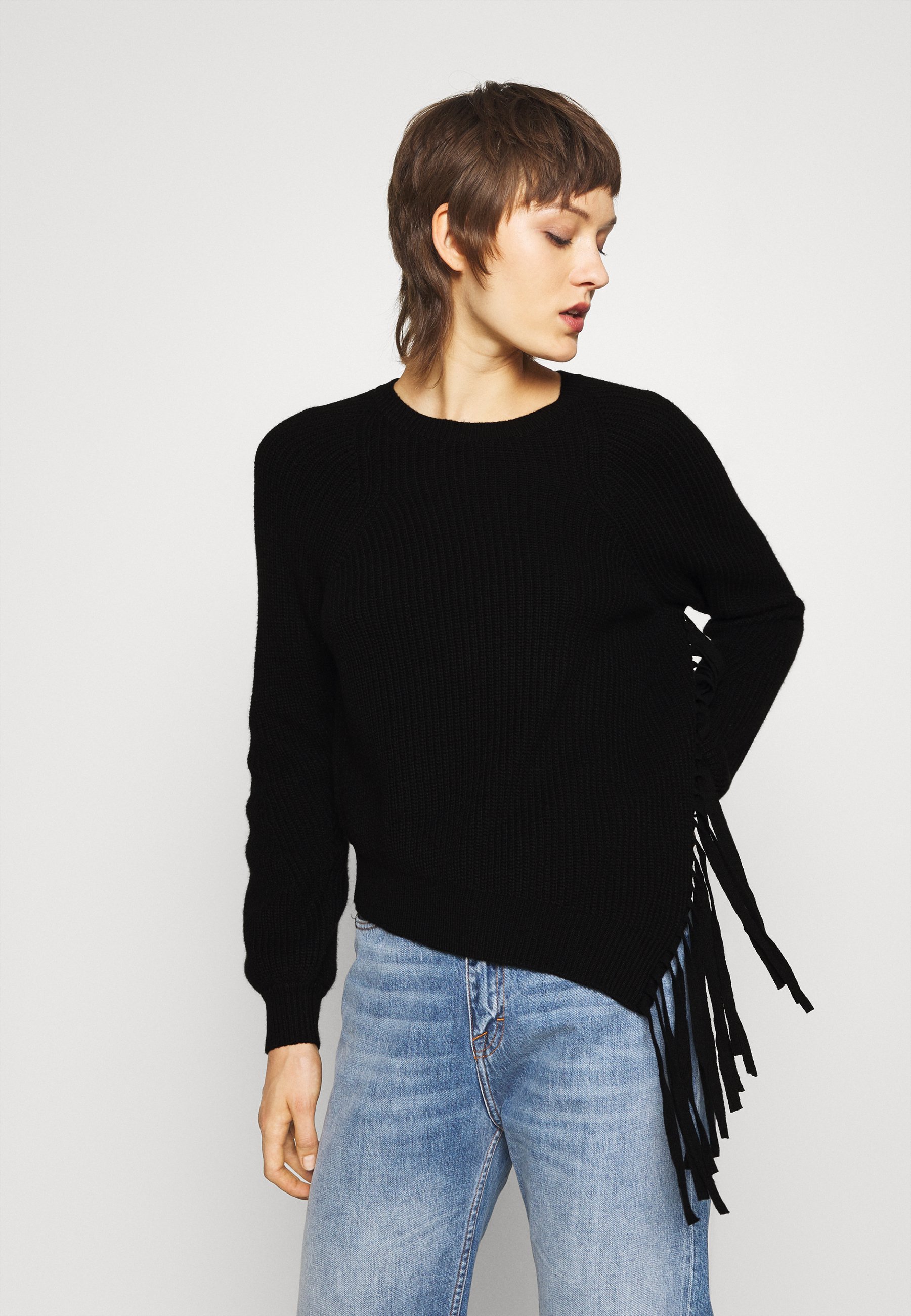 Pinko CON FRANGE - Maglione - black/nero - Zalando.it