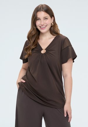 Fiorella Rubino, - T-shirt z nadrukiem