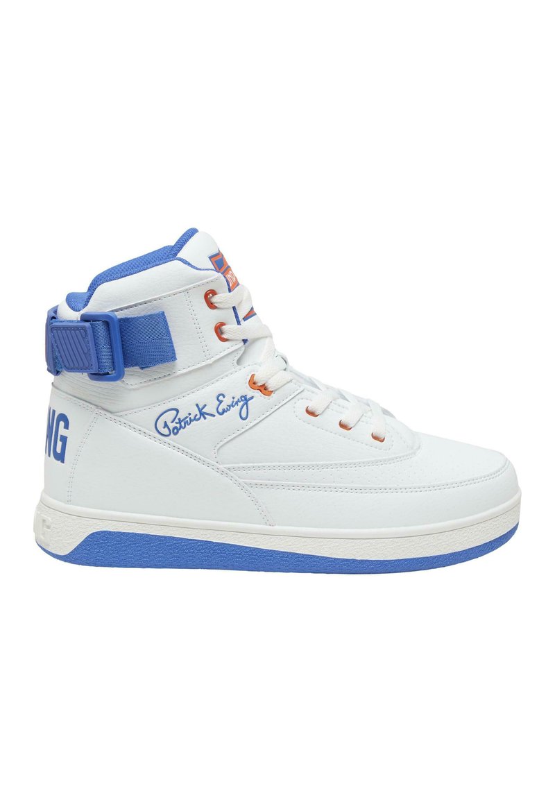 Patrick Ewing SNEAKER Sneakers alte white royal orange/bianco