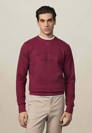 Hackett London HERITAGE  - Sweatshirt - burgundy red