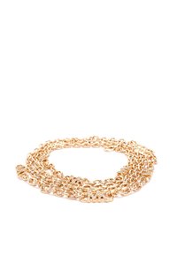 MICHAEL Michael Kors MINI CHAIN WITH PAVE LOGOS - Ceinture taille haute - gold