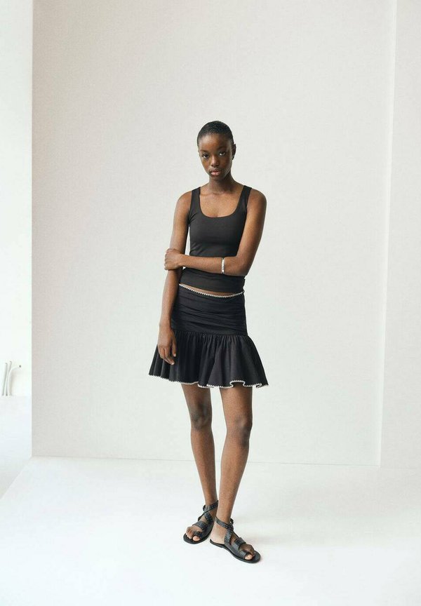 EMBROIDERED  - A-line skirt4