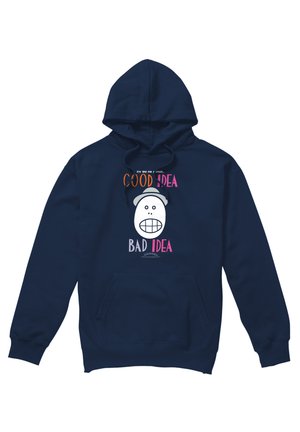 Cotton Soul, ANIMANIACS/GOOD IDEA BAD IDEA - Hoodie - dark blue