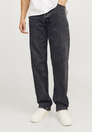 JJIEDDIE JJORIGINAL  - Loose Jeans - black denim