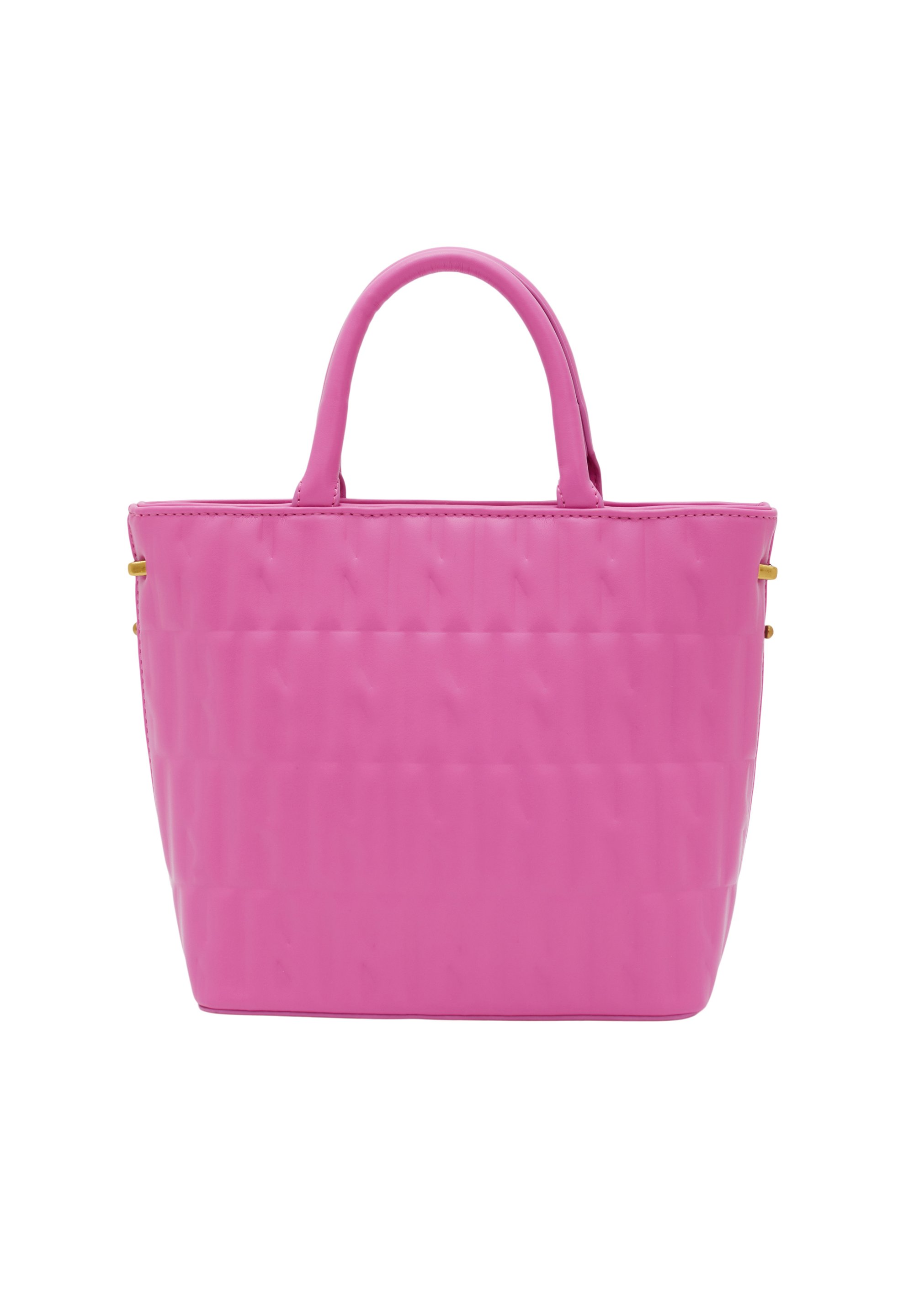 NALI VENUS Borsa a mano fuchsia logo/rosa fluo