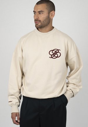 PROHIBITED, COLLEGE DAYS CREW NECK UNISEX - Sweatshirt - ecru