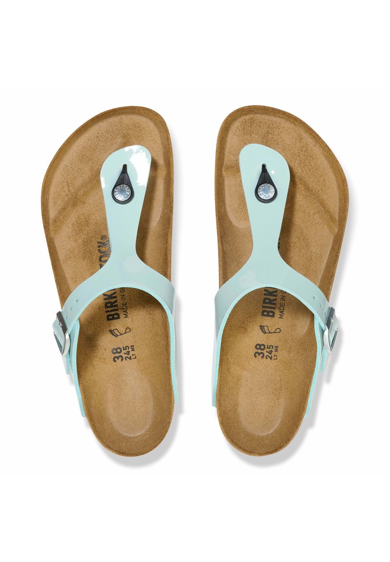 Birkenstock Riemensandalette patent surf green/grün