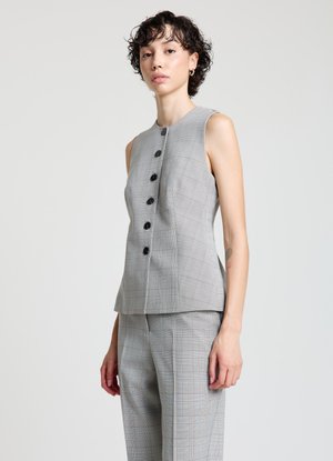 PRINCIPE DI GALLES - Veste sans manches - var grigio medio