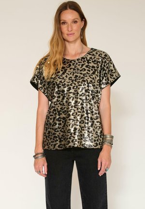 TONAC - T-shirt imprimé - gris