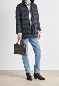 GANT Piumino lungo - black