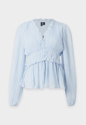 Vero Moda, VMDORA DETAIL PLISSE - Blouse - ice water