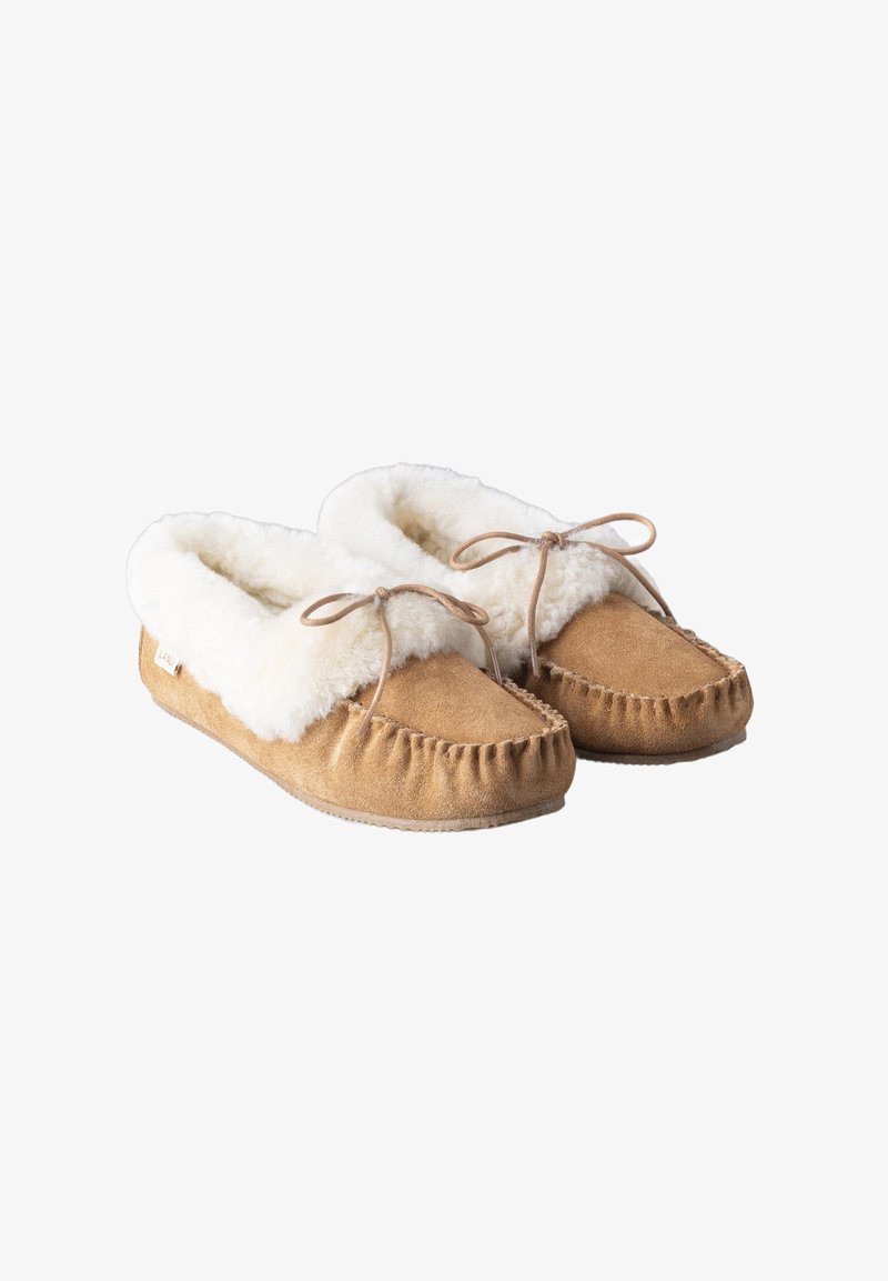 Lakeland Leather Moccasins - tan