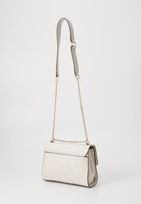 Guess CRESIDIA XBODY FLAP - Cross body bag - bone