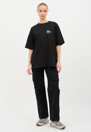 ECHO UTILITY - Cargo trousers - dim black