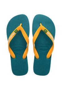 Havaianas BRASIL LOGO - Infradito da bagno - vibe green