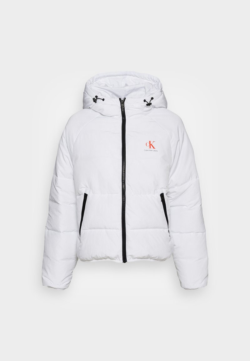 Calvin klein brilliant white jacket Clearance